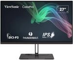 ViewSonic Monitor &raquo;VP2776T-4K&laquo; 68,58 cm / 27 '' schwarz, 61.4x45.03x23.4 cm