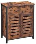 VASAGLE Sideboard braun 80/30/80 cm braun, 80x80x30 cm