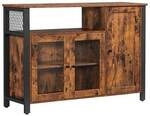 VASAGLE Sideboard braun 150/33/75 cm braun, 150x75x33 cm