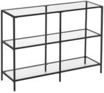 VASAGLE Konsolentisch schwarz 100/30/73 cm schwarz, 73x30 cm