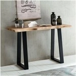 Wohnling Schreibtisch WL1.829 akazie 120/45/75 cm braun, 120x75x45 cm