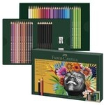 Faber-Castell Buntstifte &raquo;Polychromos & Pitt Graphite Matt&laquo; 40 Stifte grau