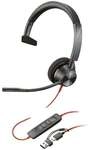 Poly Headset mit USB-C-Anschluss &raquo;Blackwire 3310&laquo; schwarz