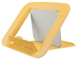Leitz H&ouml;henverstellbarer Laptopst&auml;nder &raquo;Ergo Cosy&laquo; gelb, 31.2x5x24.7 cm
