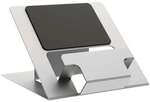 Fellowes Laptop-St&auml;nder &raquo;Hylyft&reg;&laquo; silber, 23.8x0.6x24.6 cm