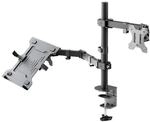 goobay Notebook-Monitor-Halterung &raquo;70815&laquo; schwarz