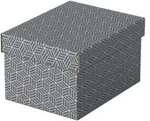 Esselte 3er-Set Archivbox &raquo;Home S&laquo; grau, 20x15x25.5 cm