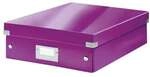 Leitz Organisationsbox Mittel &raquo;Click & Store 6058&laquo; violett, 28.1x10x37 cm