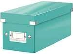 Leitz CD/DVD-Ablagebox WOW 6041 „Click & Store“ blau, 14.3x13.6x35.2 cm