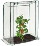 relaxdays Tomatengew&auml;chshaus mit PVC-Folie 170 x 130 x 75 cm