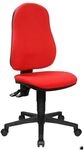 Topstar B&uuml;rostuhl &raquo;Point 60&laquo; ohne Armlehnen rot, 57 cm