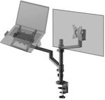 goobay Laptop-Monitor-Halterung &raquo;Deluxe&laquo; schwarz