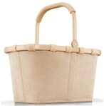 reisenthel Einkaufskorb Carrybag frame cord sand 22 L gelb, 48x29x28 cm
