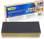 S&R Wasserfestes Schleifpapier 15 verschiedene K&ouml;rnungen (60er-Set)