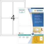 Herma 320er-Pack Adressetiketten &raquo;10777&laquo; 96 x 139,7 mm wei&szlig;