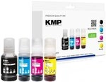 KMP Tintenpatronen-Set ersetzt Epson &raquo;102 BKCMY&laquo; schwarz, cyan, magenta, gelb