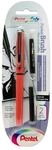 Pentel Brush-Pen &raquo;Pocket Brush Pen and refills XGFKPF/FP10&laquo; Einzelstift + 2