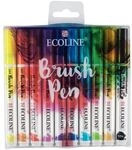 Talens ECOLINE Faserschreiber Set (10 St&uuml;ck) wei&szlig;