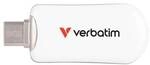 Verbatim USB-Stick &raquo;Plectra USB-C&laquo; 64 GB wei&szlig;, 2.05x0.82x4.9 cm