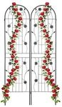 relaxdays 2er-Pack Rankgitter 200 cm