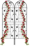 relaxdays 2er-Pack Rankgitter 180 cm
