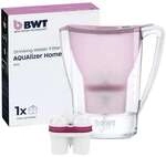 BWT Wasserfilter-Kanne &raquo;AQUAlizer Home&laquo; inkl. 1 Filterkartusche pink