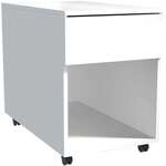 VCM Rollcontainer &raquo;Dalosa&laquo; 1 Schublade 70 cm tief wei&szlig;, 39x55x70 cm