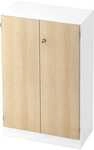 HAMMERBACHER Aktenschrank &raquo;R-Line&laquo; 80 cm breit 3 OH wei&szlig;, 80x127x42 cm