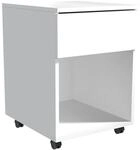 VCM Rollcontainer &raquo;Dalosa&laquo; 1 Schublade 45 cm tief wei&szlig;, 39x55x45 cm
