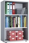 VCM Aktenregal &raquo;Lona&laquo; 3 OH grau, 70x105x40 cm