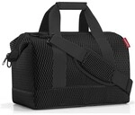 reisenthel Reisetasche &raquo;allrounder M mesh black&laquo; schwarz, 40x33.5x24 cm