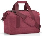 reisenthel Reisetasche &raquo;allrounder M twist maroon&laquo; braun, 40x33.5x24 cm