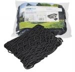 relaxdays Anh&auml;ngernetz 2 x 3 m dehnbar schwarz schwarz