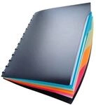 Durable Pr&auml;sentationsmappe &raquo;Duralook Style&laquo; 12 Ringe, A4, R&uuml;ckenbreite 18 mm