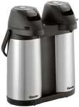 Bartscher Isolierpumpkanne &raquo;Duo 1,9L-ST&laquo; 3.8 L silber