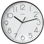 Hama Wanduhr &raquo;Salina&laquo; &Oslash; 22 cm schwarz