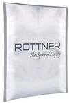 Rottner Feuerhemmende Dokumententasche A4 silber, 25x34x2 cm