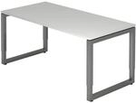 HAMMERBACHER Schreibtisch &raquo;R-Line&laquo; 160 cm Gestell graphitfb. grau, 160x85x80 cm