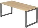 HAMMERBACHER Schreibtisch &raquo;R-Line&laquo; 180 cm Gestell graphitfb. braun, 180x85x80...