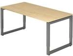 HAMMERBACHER Schreibtisch &raquo;R-Line&laquo; 160 cm Gestell graphitfb. braun, 160x85x80 cm