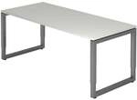 HAMMERBACHER Schreibtisch &raquo;R-Line&laquo; 180 cm Gestell graphitfb. grau, 180x85x80 cm