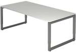 HAMMERBACHER Schreibtisch &raquo;R-Line&laquo; 200 cm Gestell graphitfb. grau, 200x85x100 cm