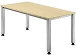 HAMMERBACHER Schreibtisch &raquo;Q-Line&laquo; 180 cm braun, 180x76x80 cm
