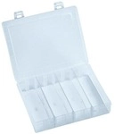 h&uuml;nersdorff Sortimentskasten unbef&uuml;llt &raquo;PP-ECO MINI&laquo; transparent, 18x4x14 cm