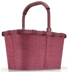 reisenthel Einkaufskorb carrybag twist maroon 22,0 L braun, 48x29x28 cm