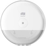 Tork Toilettenpapier-Einzelrollenspender &raquo;SmartOne&reg; mini&laquo; wei&szlig;, 22.6x17.3x22.6