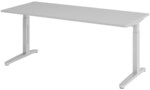 HAMMERBACHER Schreibtisch h&ouml;henverstellbar (manuell) &raquo;Alicante&laquo; 180 cm Gestell