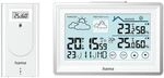 Hama Wetterstation &raquo;Bahamas&laquo; mit Au&szlig;ensensor wei&szlig; wei&szlig;