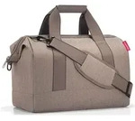 reisenthel Reisetasche allrounder M herringbone mokka 18,0 L braun, 40x33.5x24...