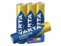 4er-Pack Batterien »LONGLIFE Power« Micro / AAA / LR03, Varta